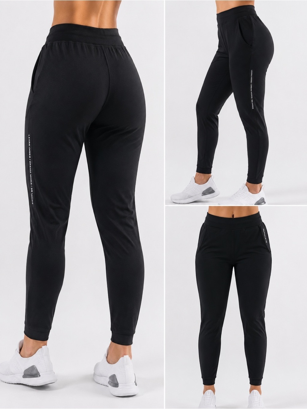 Alphalete Pro-Elite Premium Joggers | Black | Size Medium |
